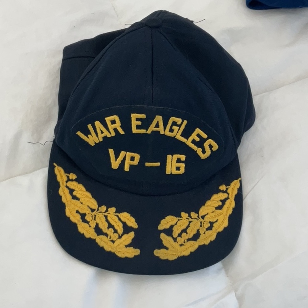 War Eagles VP-16 Navy Cap with Gold Embroidery